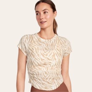 Old Navy UltraLite Cropped Rib-Knit T-Shirt